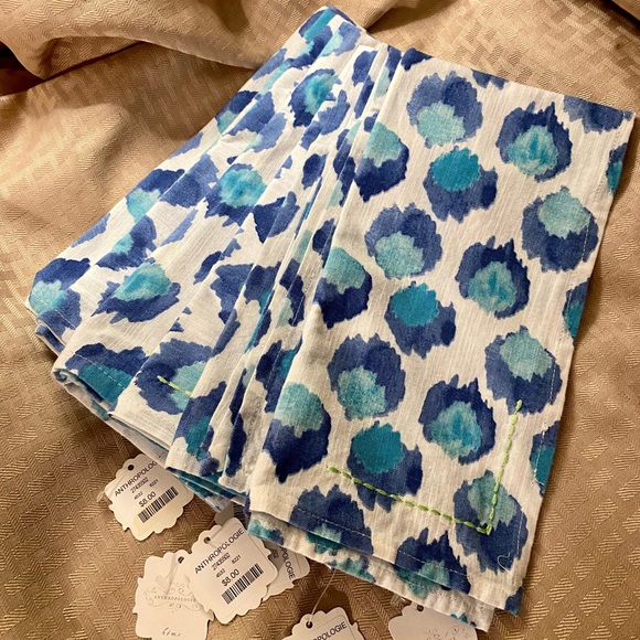 Anthropologie Dining Anthropologie Cotton Dinner Napkins Poshmark